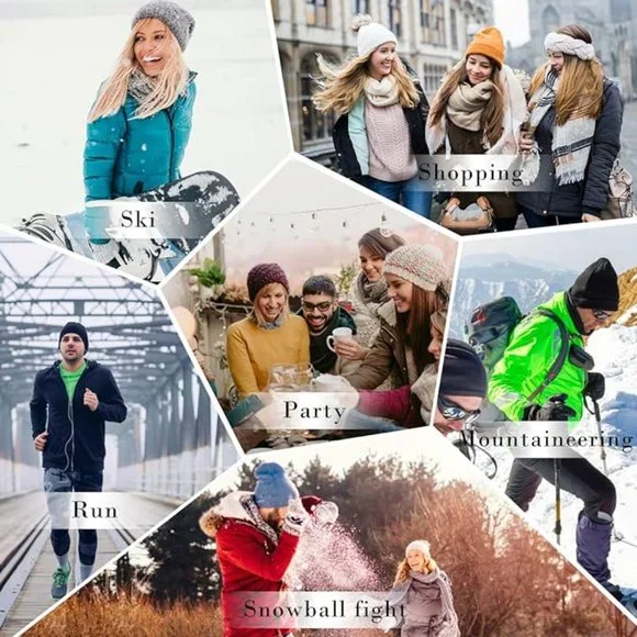 Womens Knit Beanie Hat - Stretchy Soft Warm Daily Touque - Picture 11 of 11